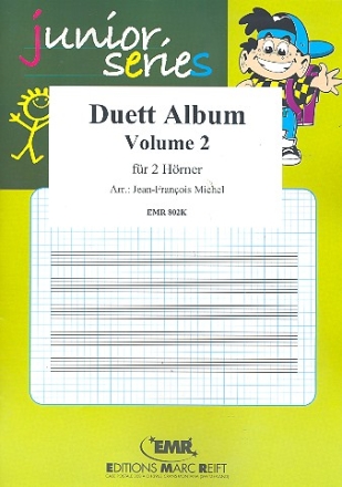 Duett-Album Band 2 fr 2 Hrner gleicher Stimmung (Violinschlssel) Partitur