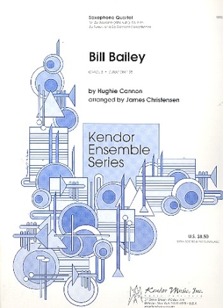 Bill Bailey for 4 saxophones score and parts