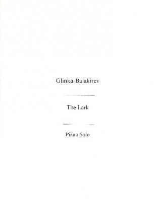 The Lark for piano