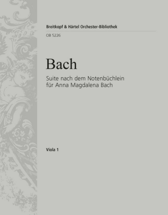 Suite aus dem 'Notenbchlein fr Anna Magdalena Bach' fr Orchester Viola