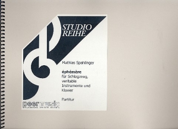 phmre fr Schlagzeug, veritable Instrumente und Klavier Partitur