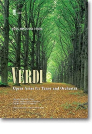 MUSIC MINUS ONE TENOR VERDI ARIAS FOR TENOR AND ORCHESTRA BOOK+CD