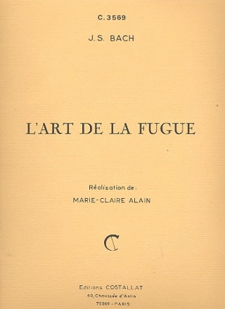 L'art de la fugue pour orgue