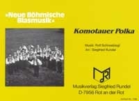 Komotauer Polka: fr Blasorchester Direktion und Stimmen