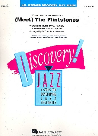Meet the Flintstones: for 5 saxophones, 3 trumpets, 3 trombones and rhythm section