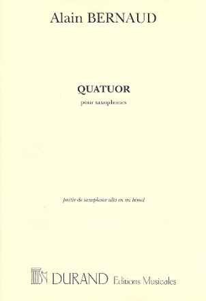 Quatuor pour saxophones saxophone alto