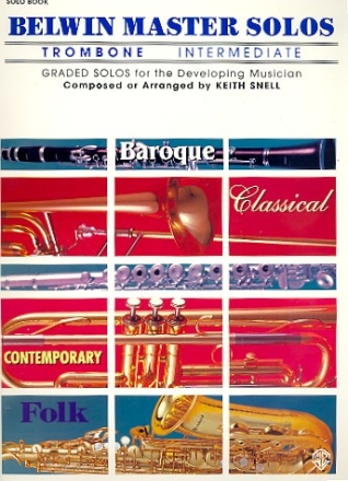 Belwin Master Solos vol.1 for trombone intermediate