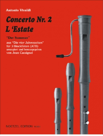 Concerto Nr.2 'Der Sommer' fr 3 Blockflten (ATB)