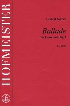 Ballade fr Horn und Orgel