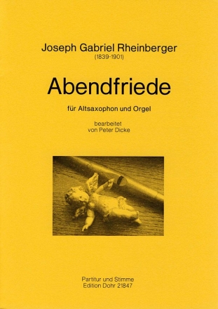 Abendfriede op.156,10 fr Altsaxophon und Orgel