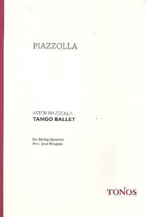 Tango Ballet fr Streichquartett Partitur