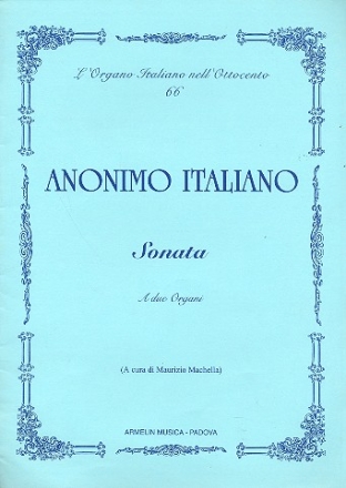 Sonata per 2 organi partitura