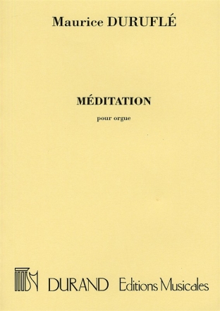 Meditation pour orgue