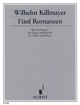 Fnf Romanzen fr Violine und Klavier