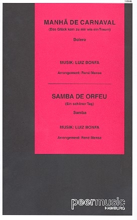 Manha de Carnaval  und  Samba de Orfeu: fr Salonorchester Direktion und Stimmen