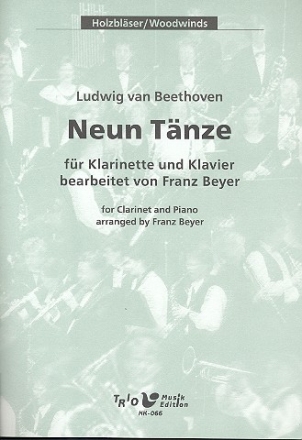 9 Tnze fr Klarinette und Klavier