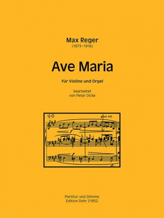 Ave Maria fr Violine und Orgel