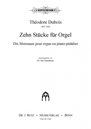 10 Stcke fr Orgel