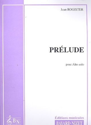 Prlude pour alto solo