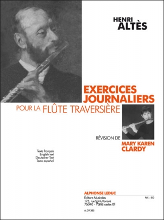 Exercices journaliers pour la flûte traversière (fr/en/dt/sp)