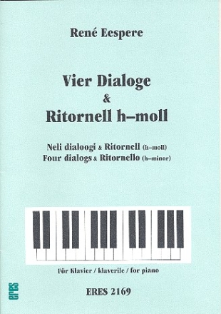 4 Dialoge und Ritornell h-moll fr Klavier