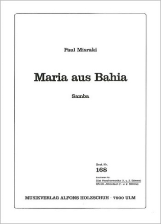 MARIA AUS BAHIA FUER HANDHARMONIKA (MIT 2. STIMME)