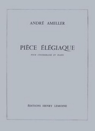 Pice lgiaque pour contrebasse et piano