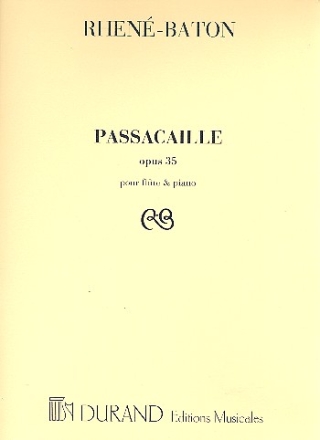 Passacaille op.35 pour flte et piano