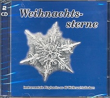 Weihnachtssterne  Instrumentale Playbacks zu 46 Weihnachtsliedern 2 CDs