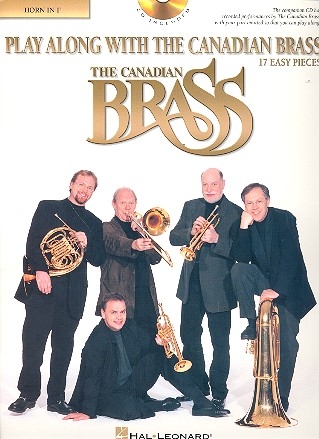 Playalong with the Canadian Brass (+audio online) Horn in F