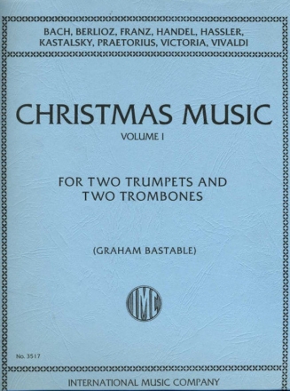 Chirstmas Music vol. for 2 trumpets, horn and 2 trombones score and parts