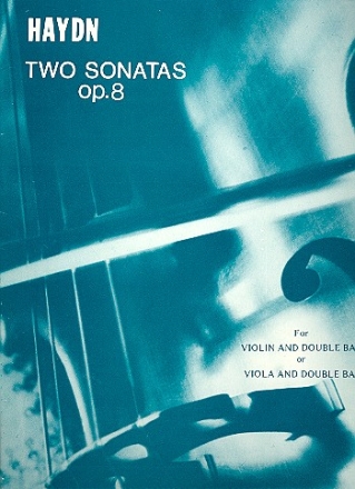 2 Sonatas op.88 for violin or viola and double bass 3parts