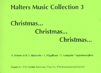 Christmas Christmas Christmas fr Blasorchester 1. Stimme in B