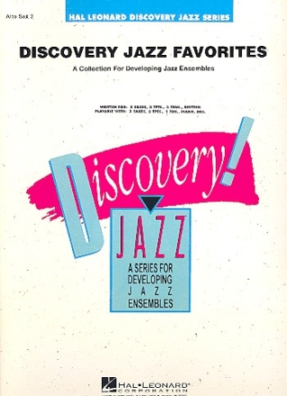 Discovery Jazz Favorites: Collection for developing jazz ensembles,  alto sax 2