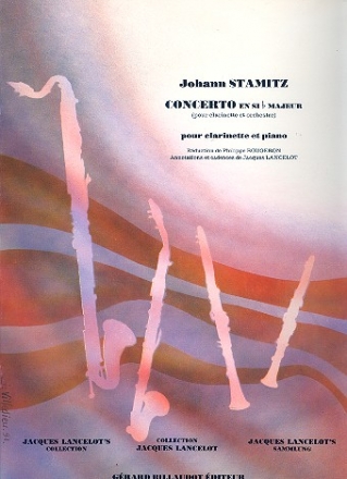 Concerto si bemol majeur pour clarinette et piano