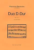 Duo D-Dur op.3,2 fr 2 Flten Spielpartitur (mit Faksimile)