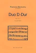 Duo D-Dur op.3,2 fr 2 Flten Spielpartitur (mit Faksimile)