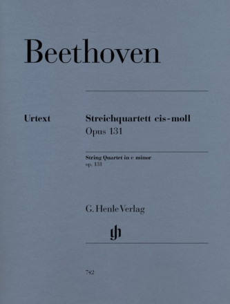 Streichquartett cis-Moll op.131  Stimmen