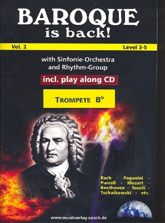 Baroque is back vol.2 (+CD) fr 1-2 Trompeten in B
