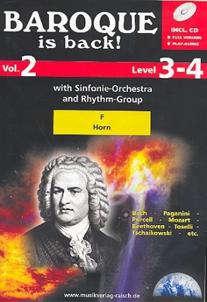 Baroque is back vol.2 (+CD) fr 1-2 Hrner in F