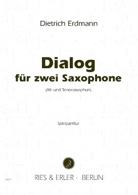 Dialog fr 2 Saxophone (AT) spielpartitur