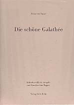 Die schne Galathee Partitur (dt)