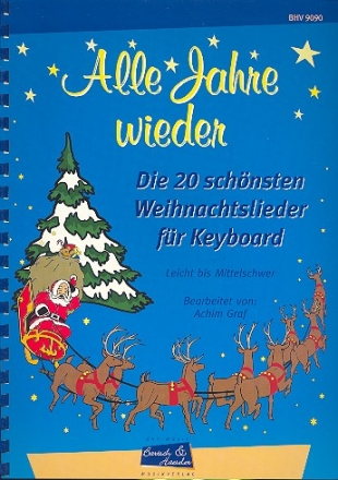 Alle Jahre wieder fr Keyboard