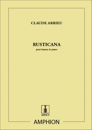 Rusticana pour basson et piano
