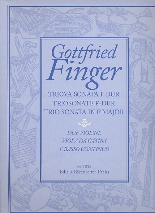 Triosonate F-Dur fr 2 Violinen, Viola da gamba und Bc