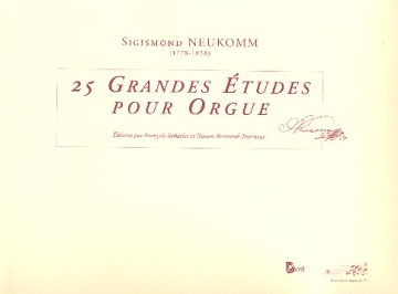 25 grandes etudes pour orgue