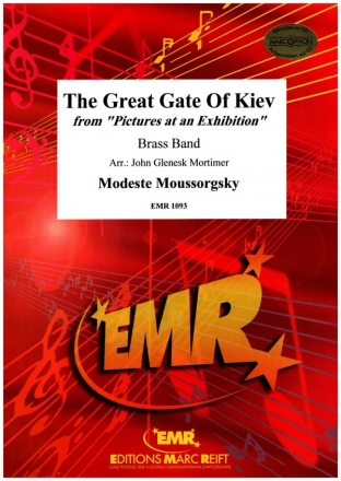 THE GREAT GATE OF KIEV FOR BRASS BAND SCORE+PARTS