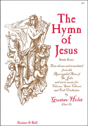THE HYMN OF JESUS OP.37 FOR 2 CHORUSES, SEMI CHORUS AND ORCHESTRA ,   Study Score