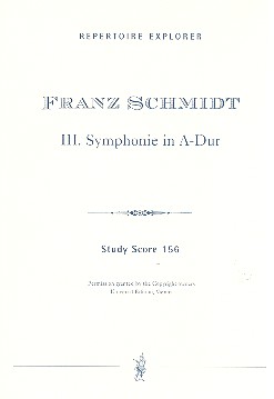 Sinfonie A-Dur Nr.3 fr Orchester Studienpartitur