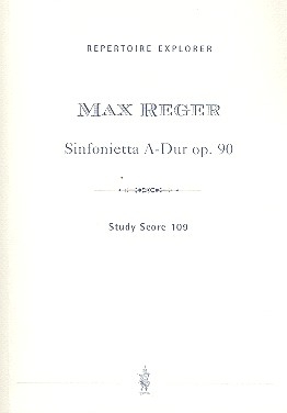 Sinfonietta A-Dur op.90 fr Orchester Studienpartitur